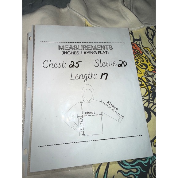 NGOrder Yin Yang Dragon Panel Yellow Beige Crop Hoodie 12 Graphic Urban Casual - Picture 8 of 8